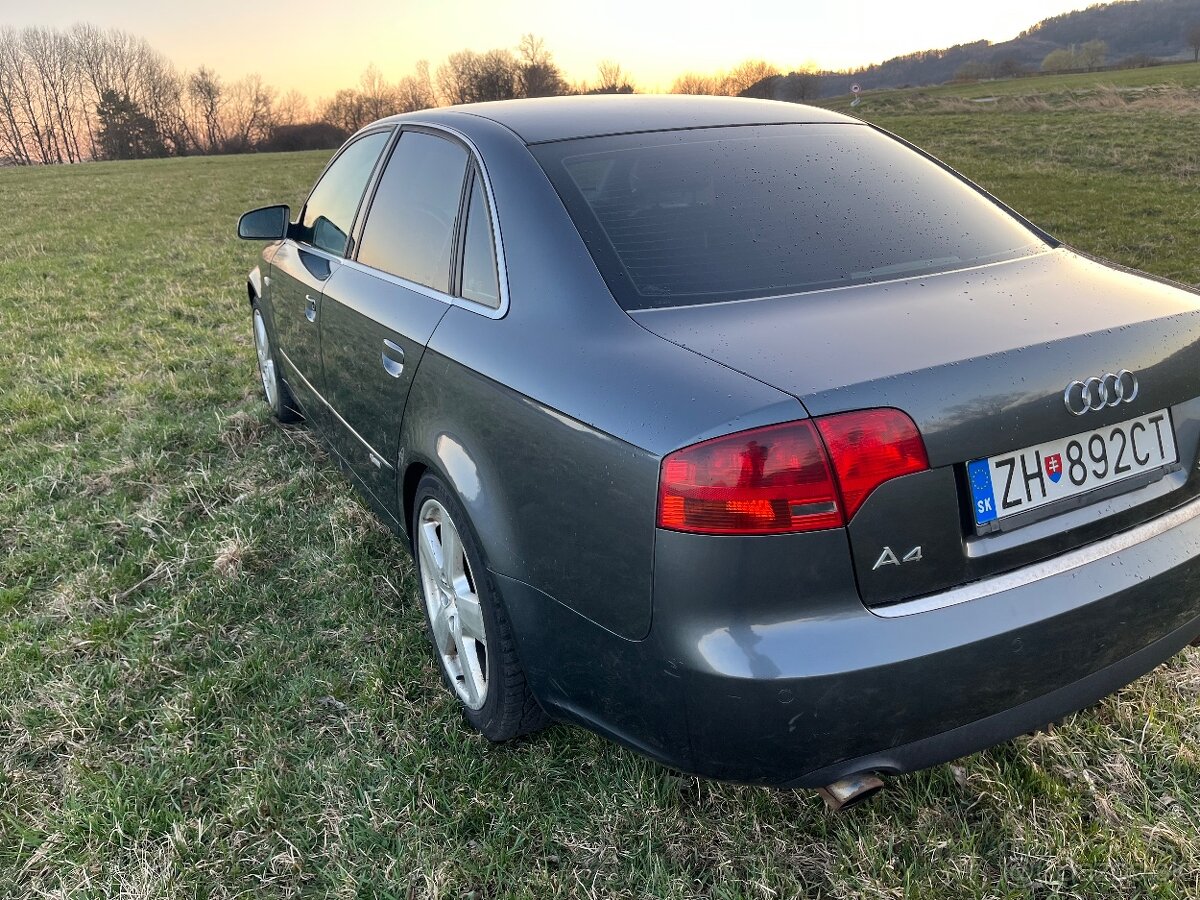 Predám Audi A4 B7 S-line 3.0 V6 Quattro - 8