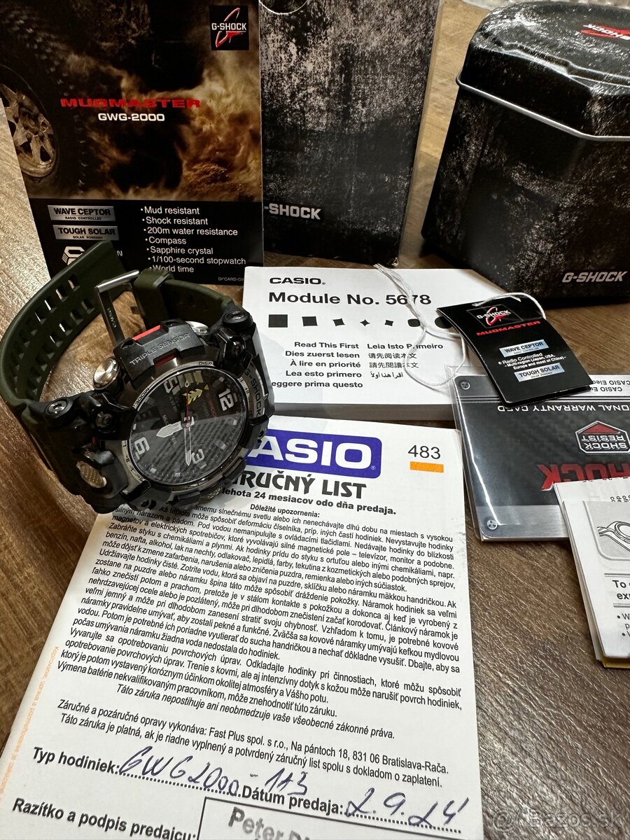 G-Shock GWG 2000 - 8