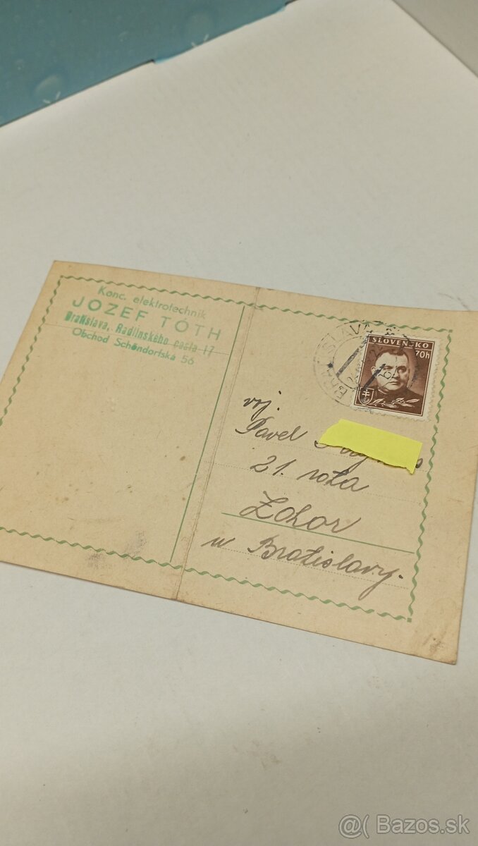 Preukaz starý- Slovenský štát... - 8