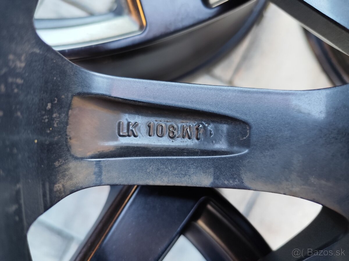 5x108 r18 hliníkové disky Ford, Volvo, Peugeot, Citroen - 8