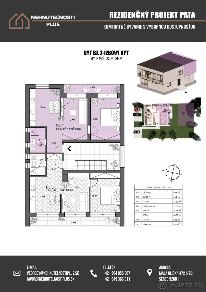 Na predaj 3 byty v obci Pata. - 8
