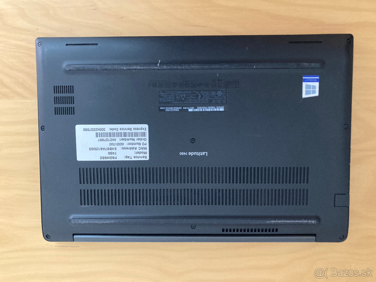 Dell Latitude 7490 14" 8 GB RAM 256 GB SSD - 8