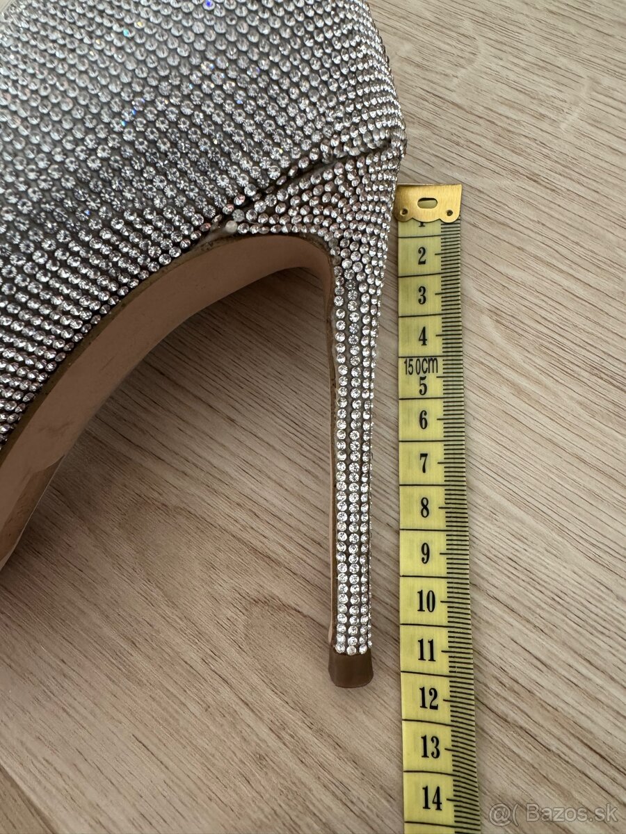 STEVE MADDEN strieborné lodičky - 8