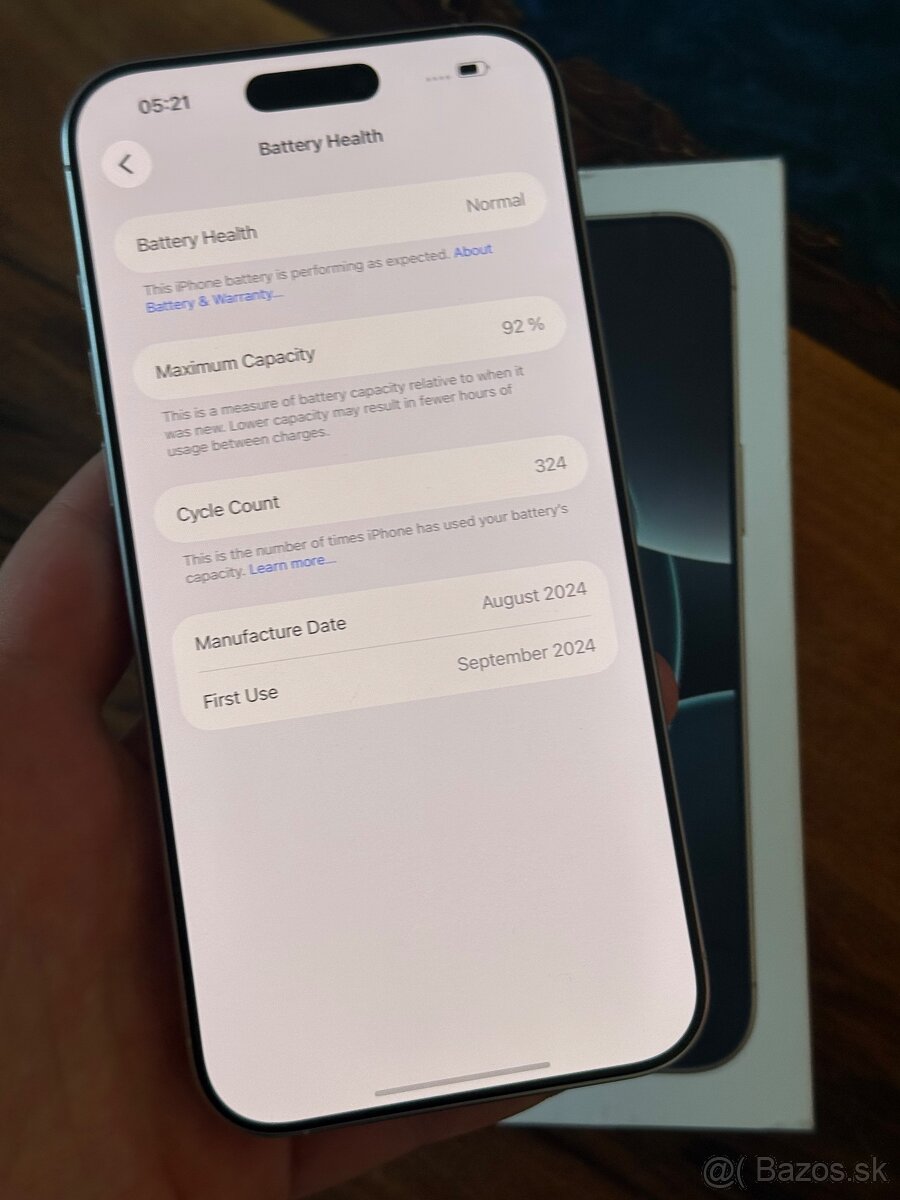 iPhone 16 Pro Max 256gb top stav - 8