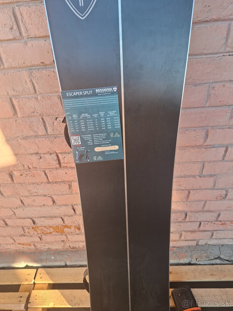 OVÝ SplitBoard ROSSIGNOL Escaper Split viazanie Union Explo - 8