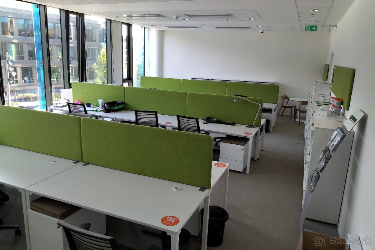 prodám kancelářské bílé stoly ze systému Openspace - 8