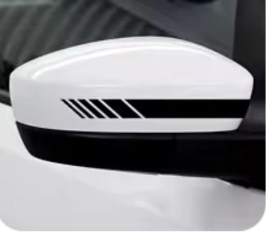 Chrómové lišty, VW Golf, Reflexné samolepky auto / domácnosť - 8