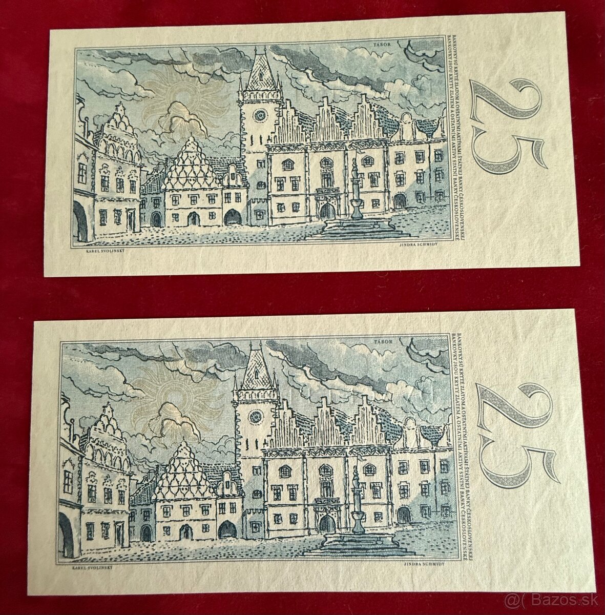 Československé postupky UNC čísla za sebou - 8