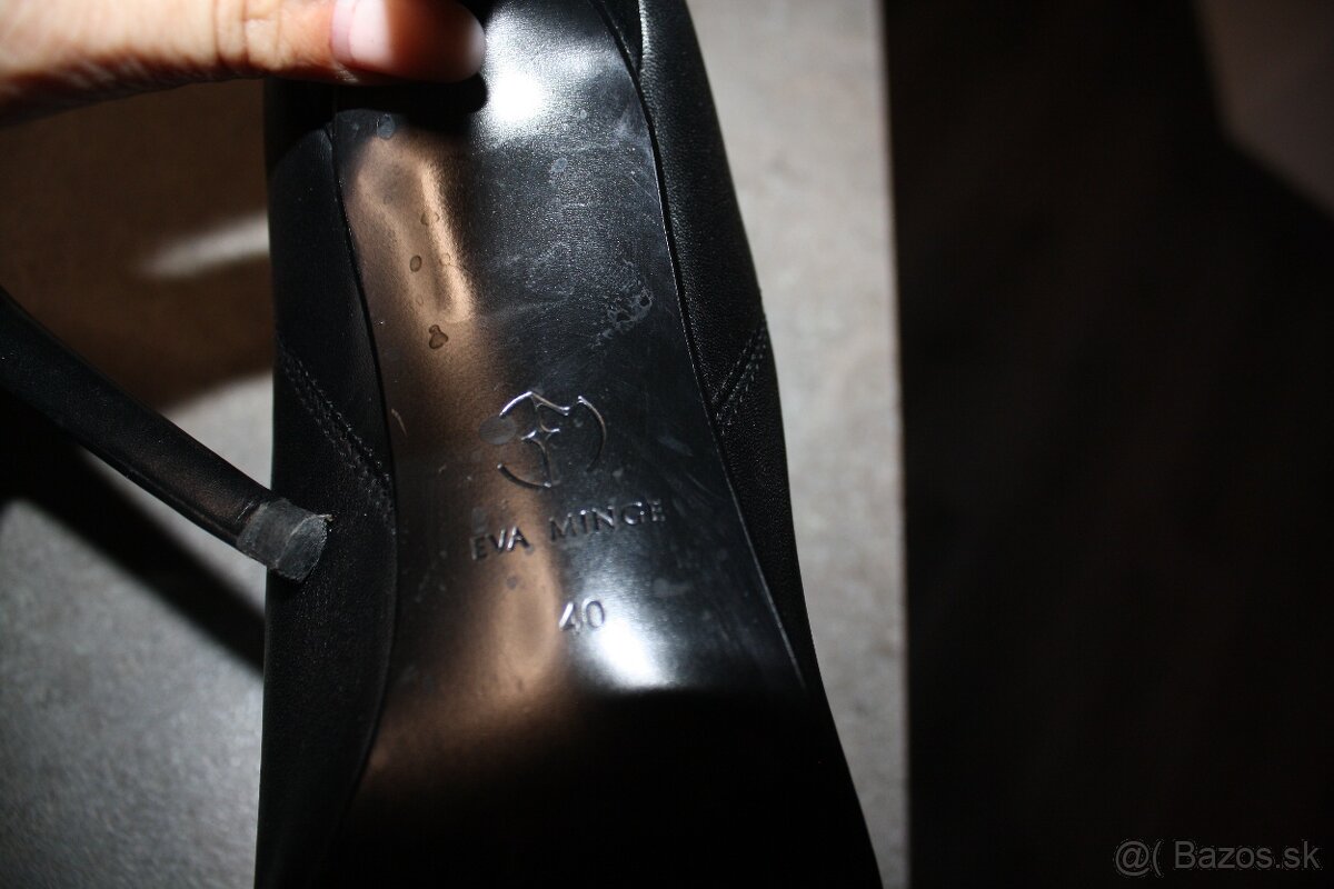Eva Minge kozene cizmy vel.40 - 8