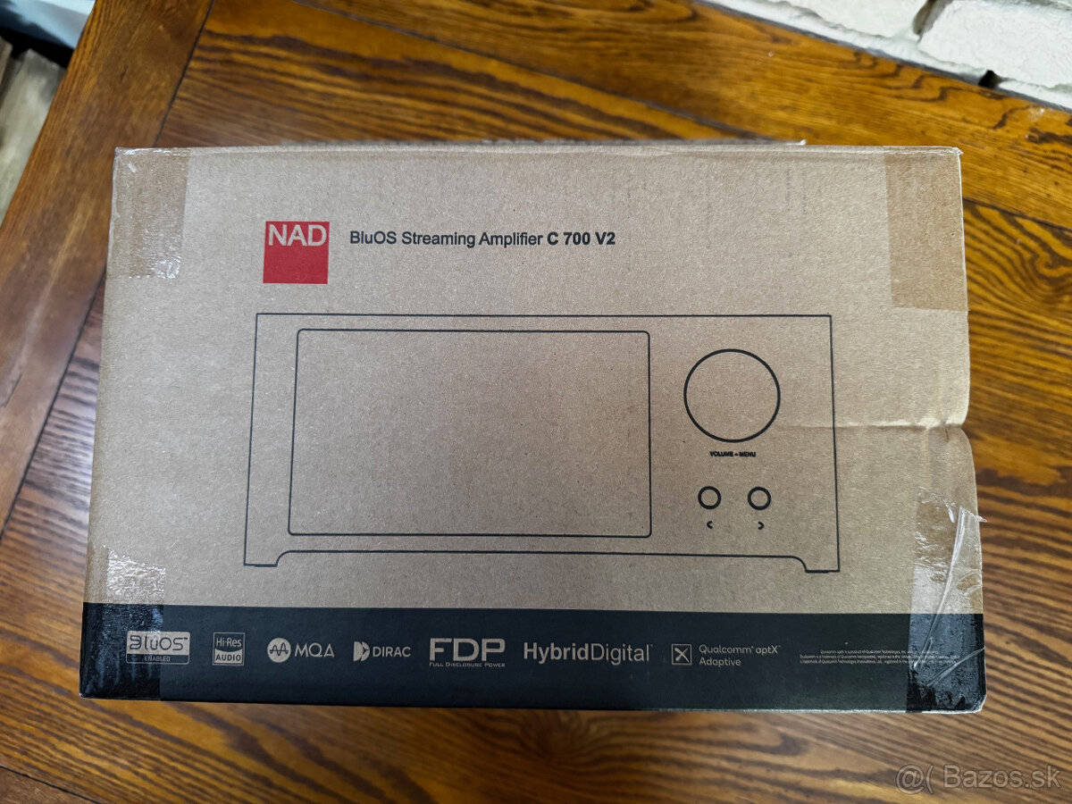 Streamovací zosilňovač NAD C 700 V2 - predvádzačka - 8