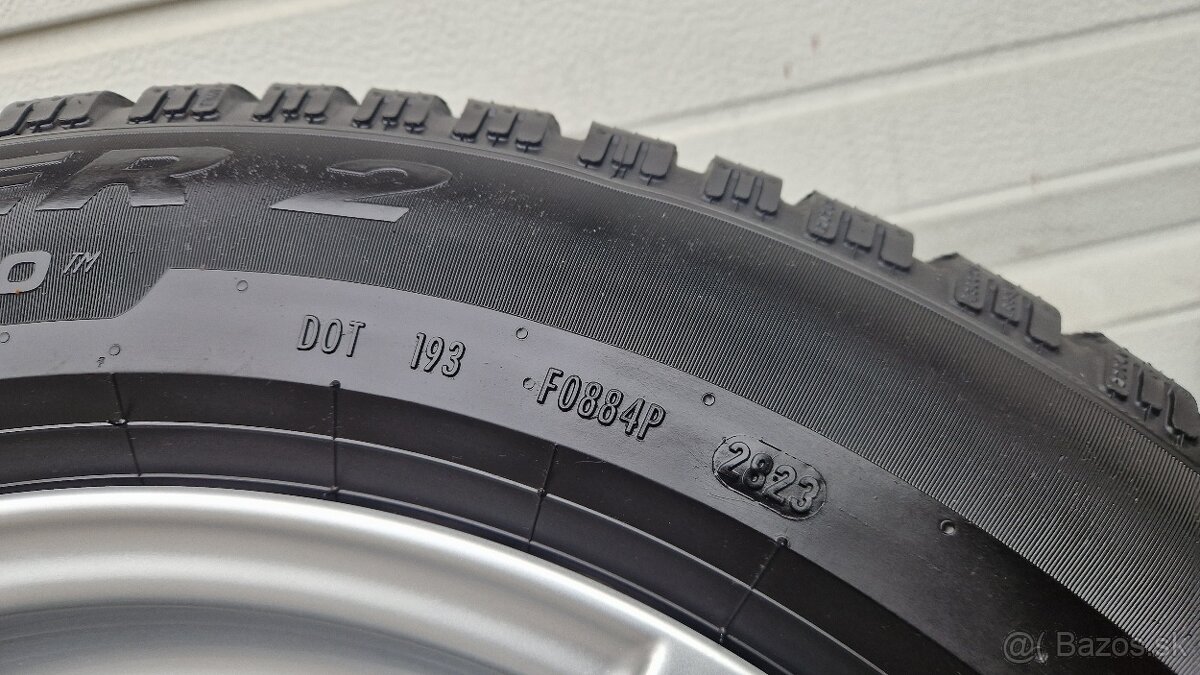 Zimné alu 205/60 R16, 5x112, 6,5J, ET46 VW Touran - 8