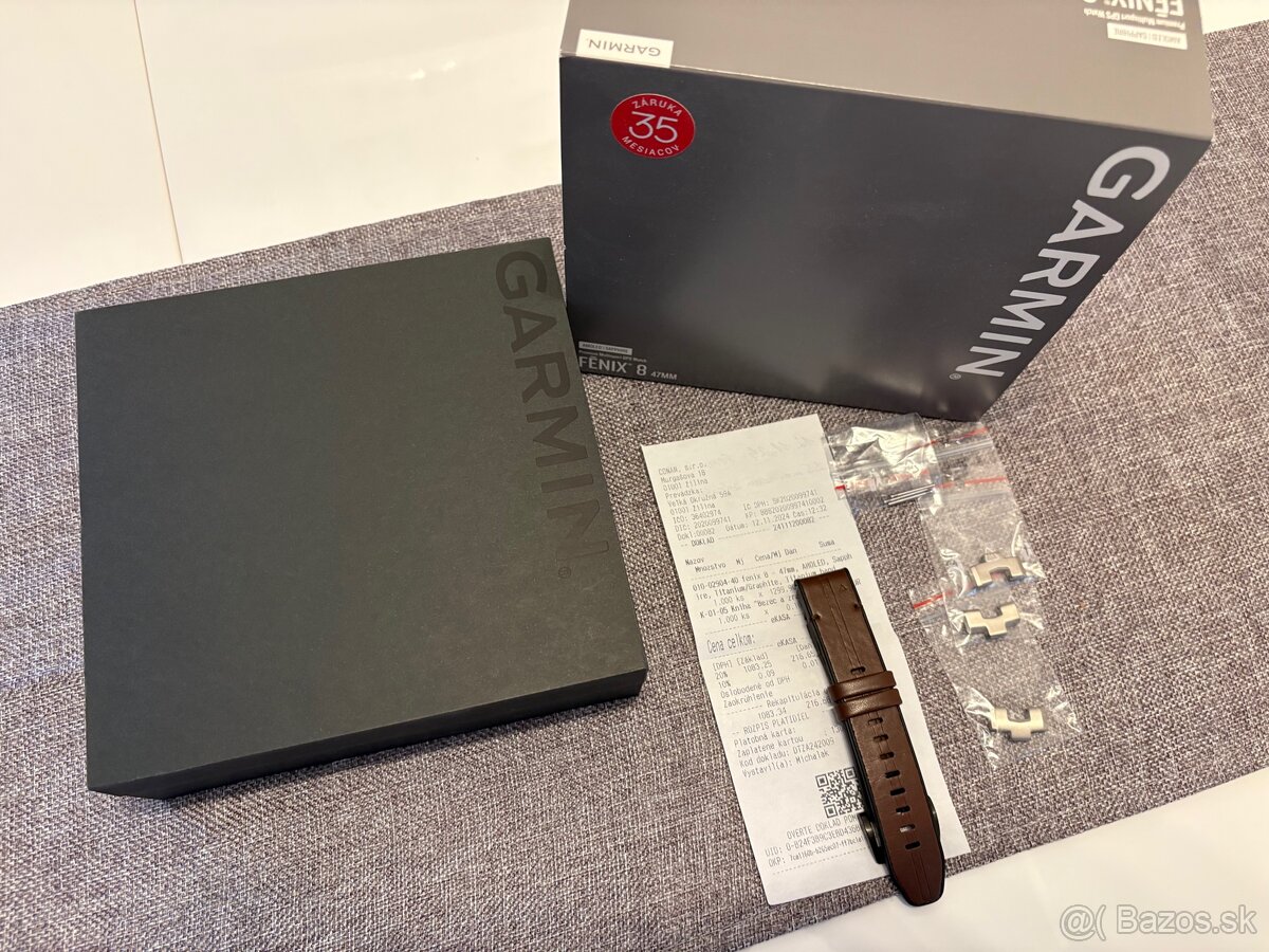 Garmin FENIX 8 SAPPHIRE TITANIUM BAND - 8