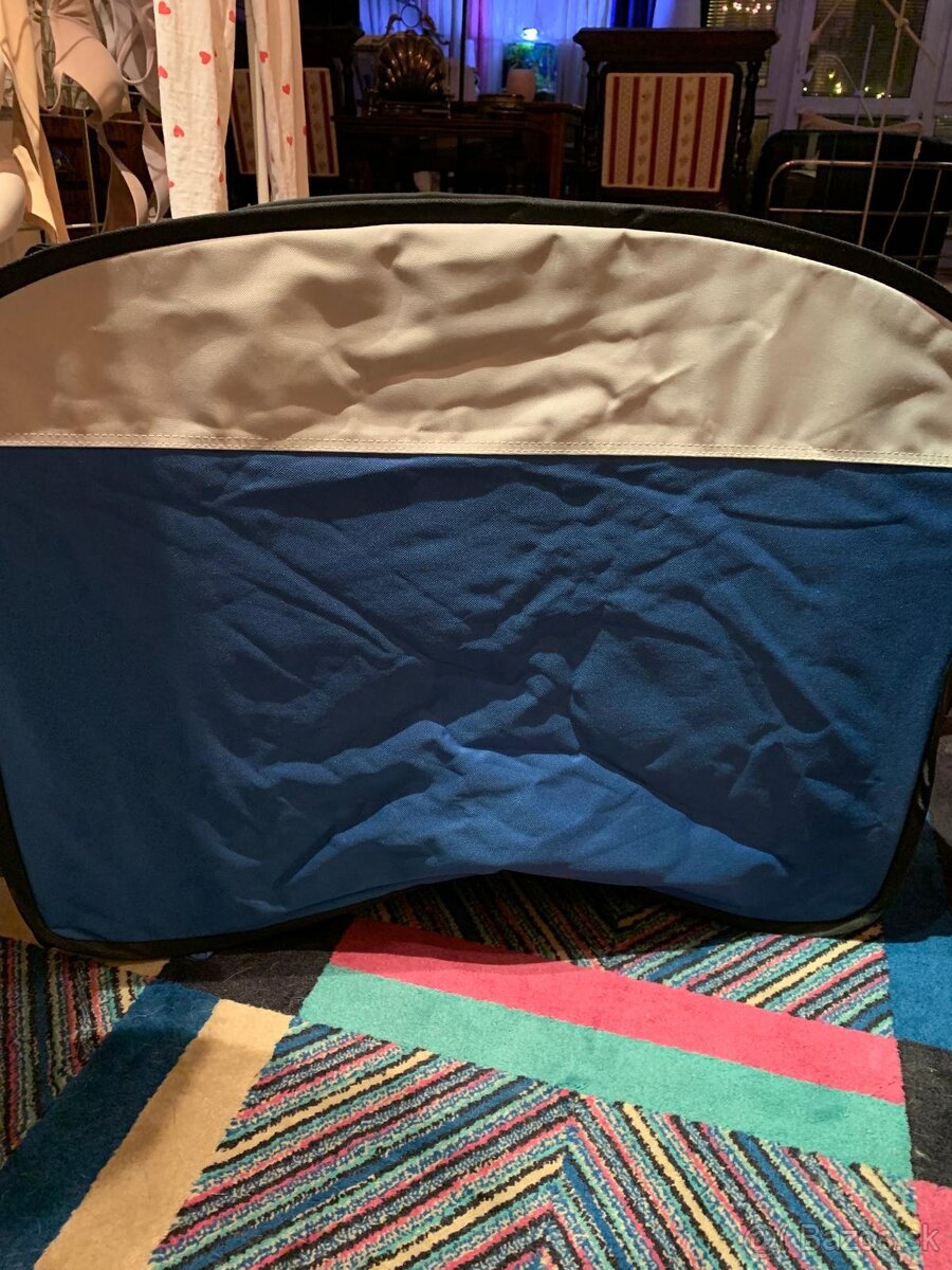 Skladací domček pre psa (mačku) - modrý - 8