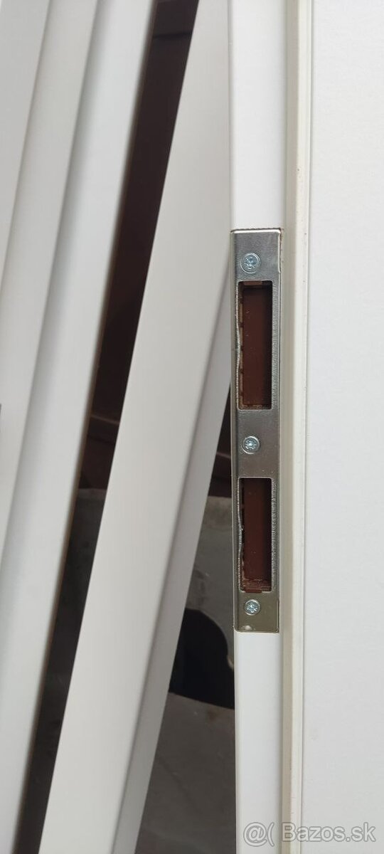 Zánovné kancelárske dvere 85 ľavé pravé s obložkami - 8