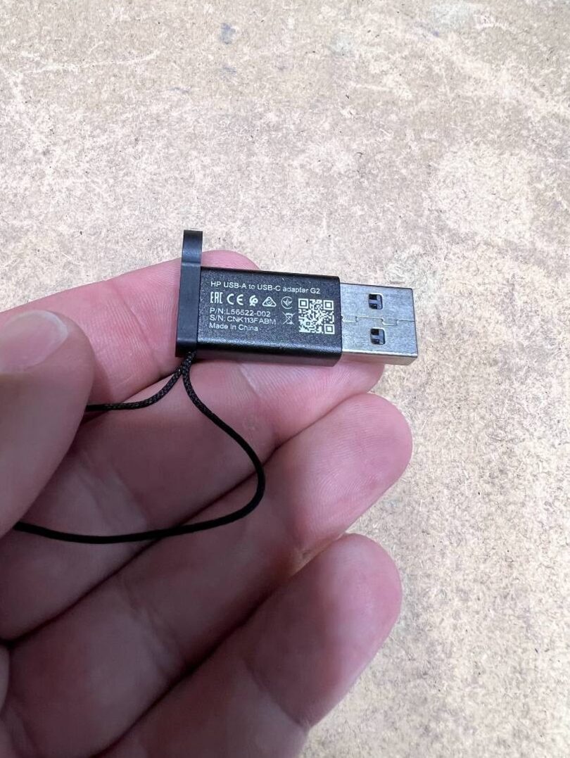 Predám redukciu HP USB-A to USB-C adapter G2. - 8