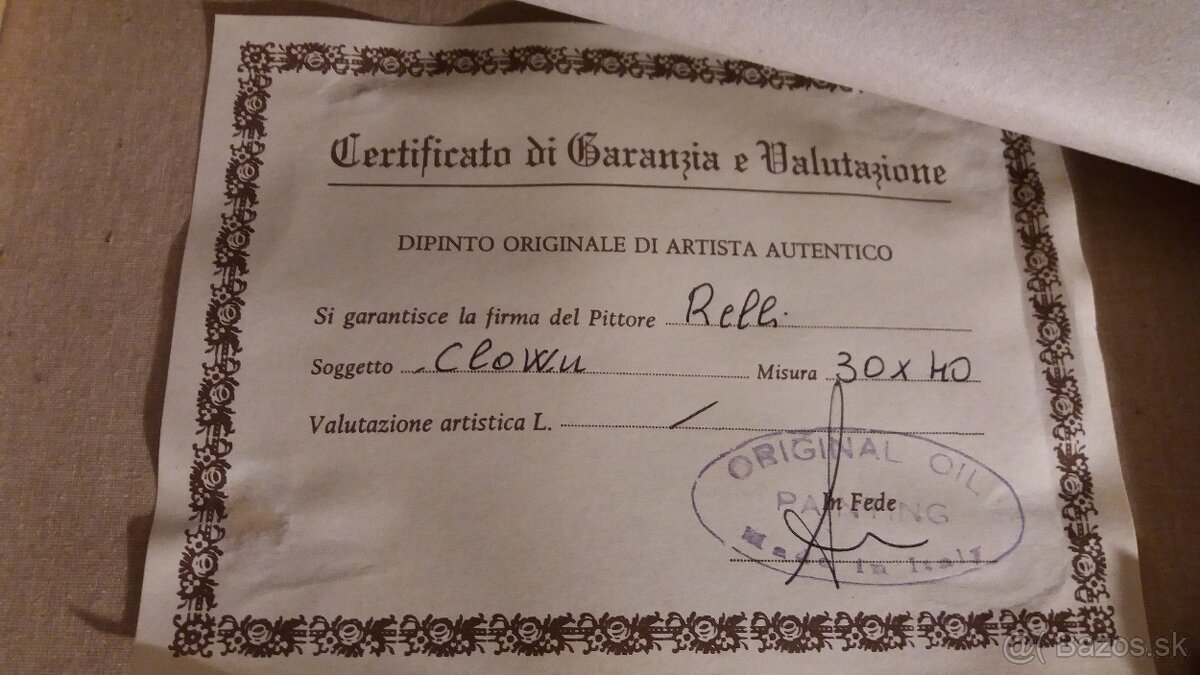 KLAUN olejomaľba v detskej izbe - 8