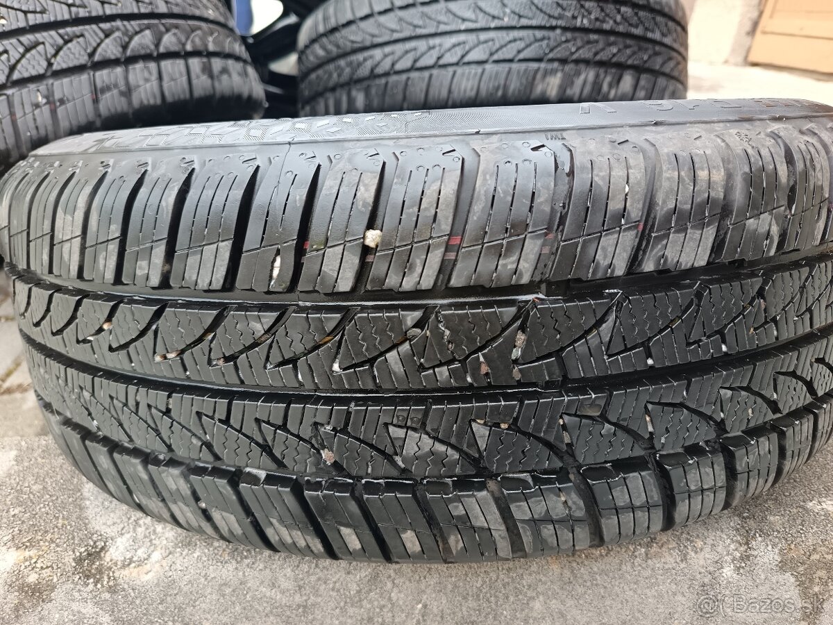 MINI original disky + celoročné pneu - 8