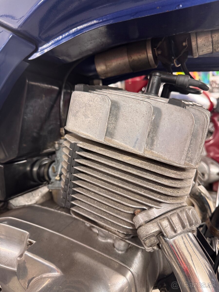 Jawa 350 typ 638 blue style - 8