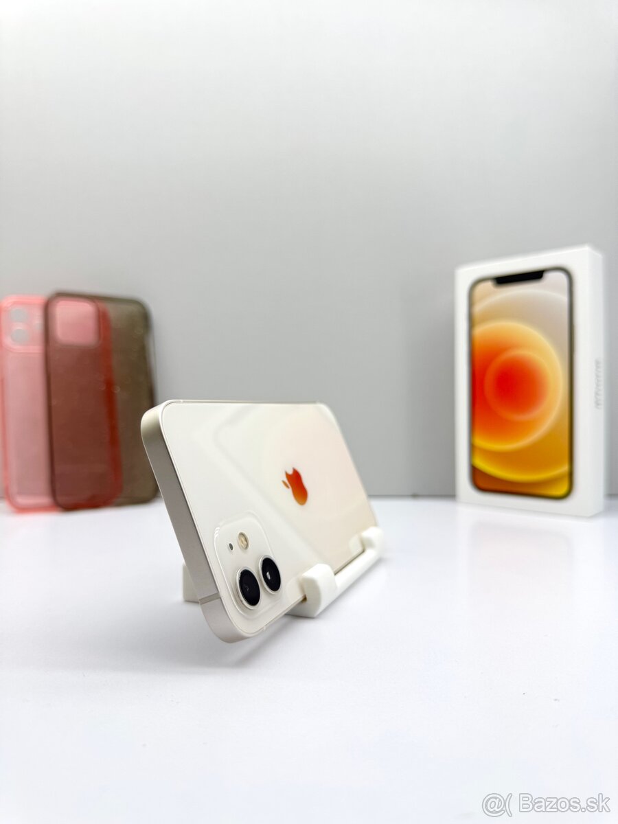 iPhone 12 WHITE NOVÁ BATÉRIA 100% - 8