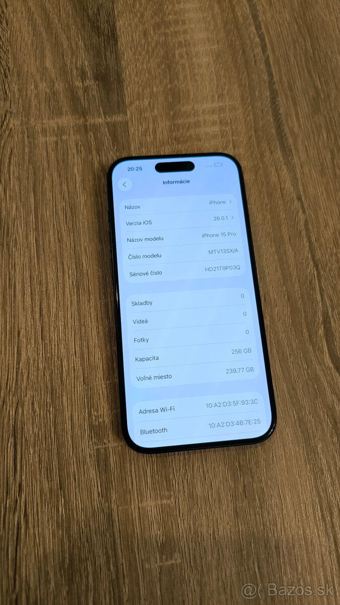 Apple iPhone 15 Pro 256GB - 8