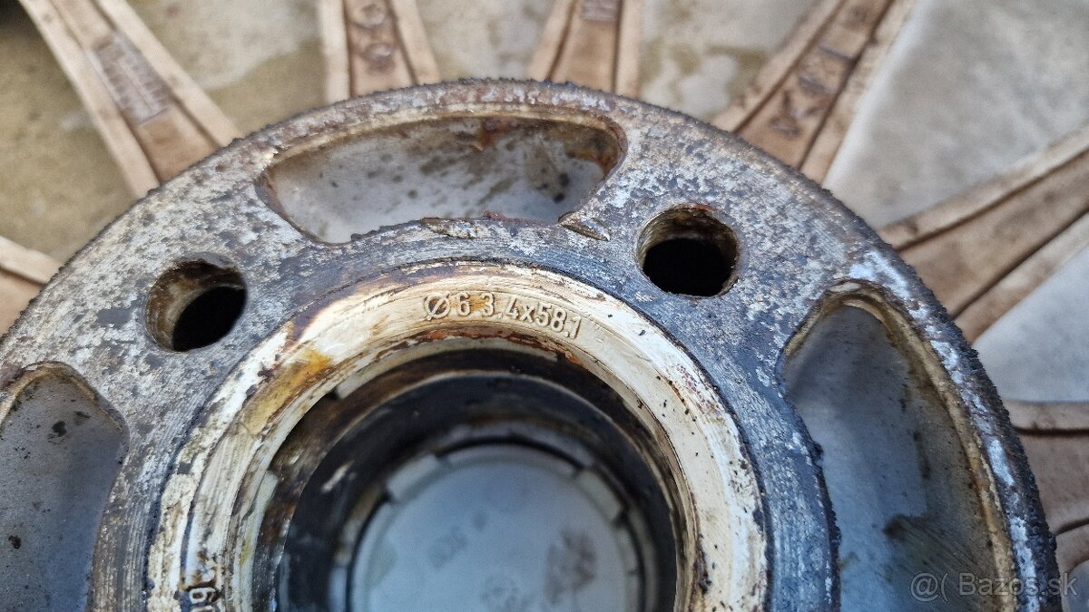 Predám Borbet FR r17 4x110 7jx17h2 - 8