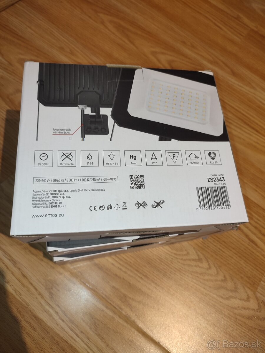 Reflektor EMOS SIMPO 50W 5000LM IP44 - 8