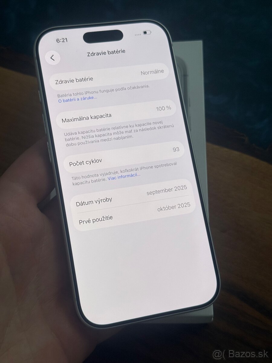 iPhone 17 Pro 256gb Silver 100% bateria - 8