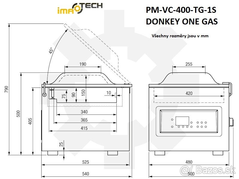 Vakuová balička profi DONKEY ONE GAS - 8