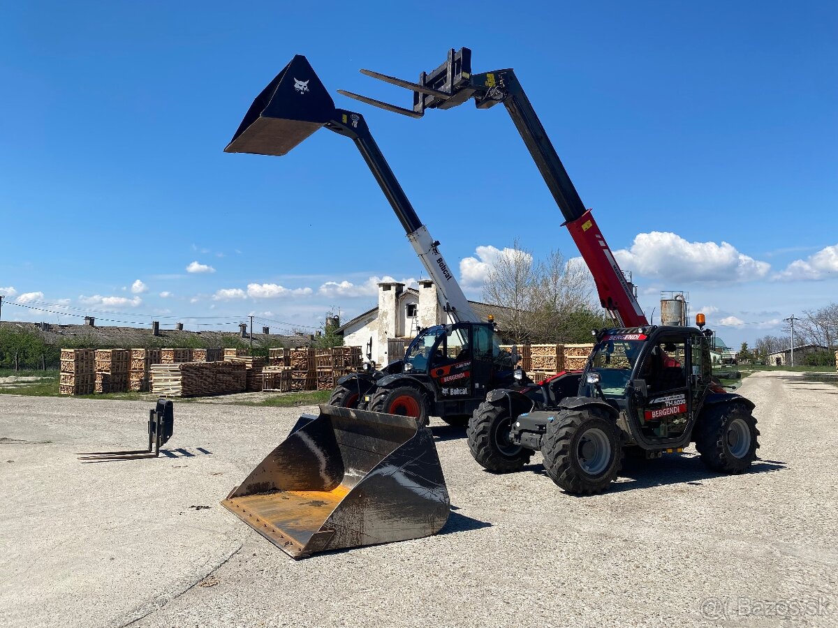 Teleskopicke nakladače Bobcat Massey Ferguson - 8