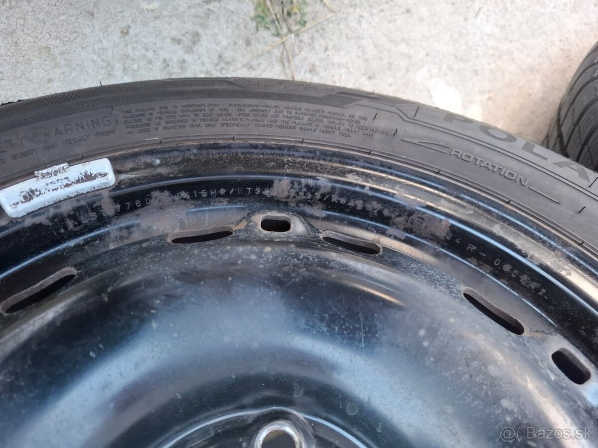 Zimna sada VW GROUP, Barum 185/60 R15 XL,5x100,8 mm, 2024 - 8