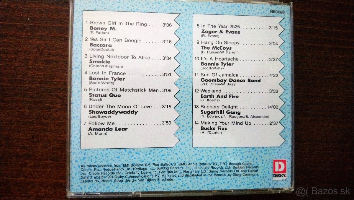 Predám CD výber 25 Rock'n Roll hits - part. 2, - 8