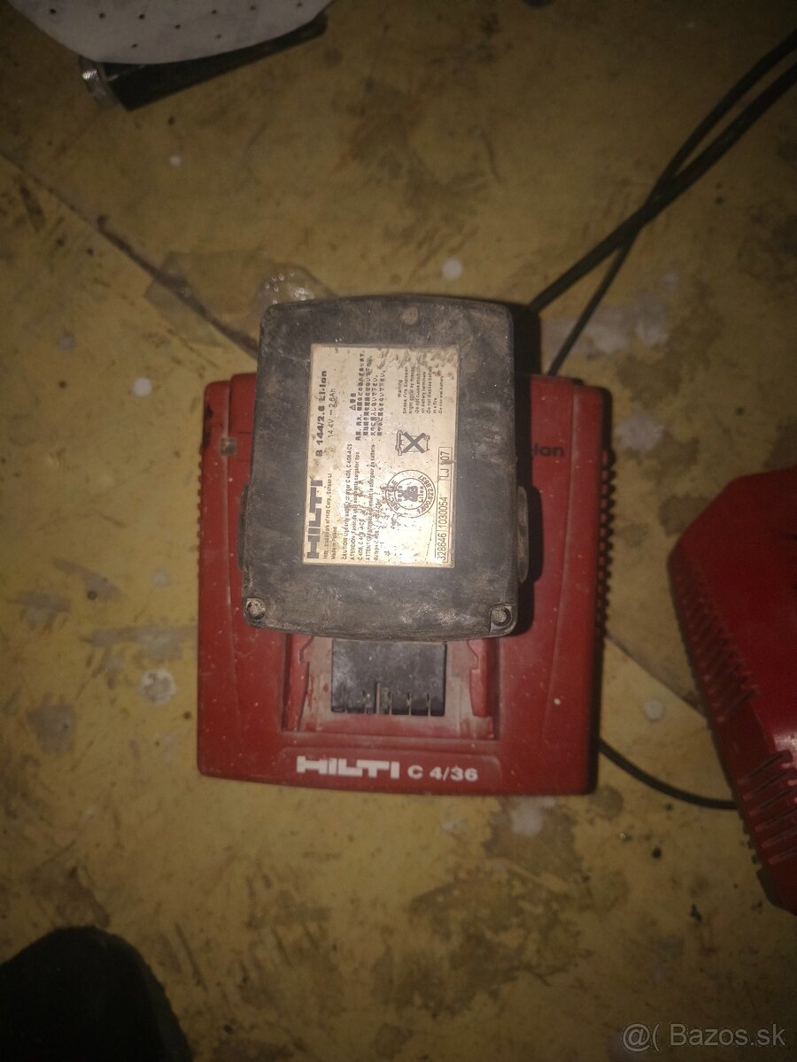 Nabíjačky a batérie hilti - 8