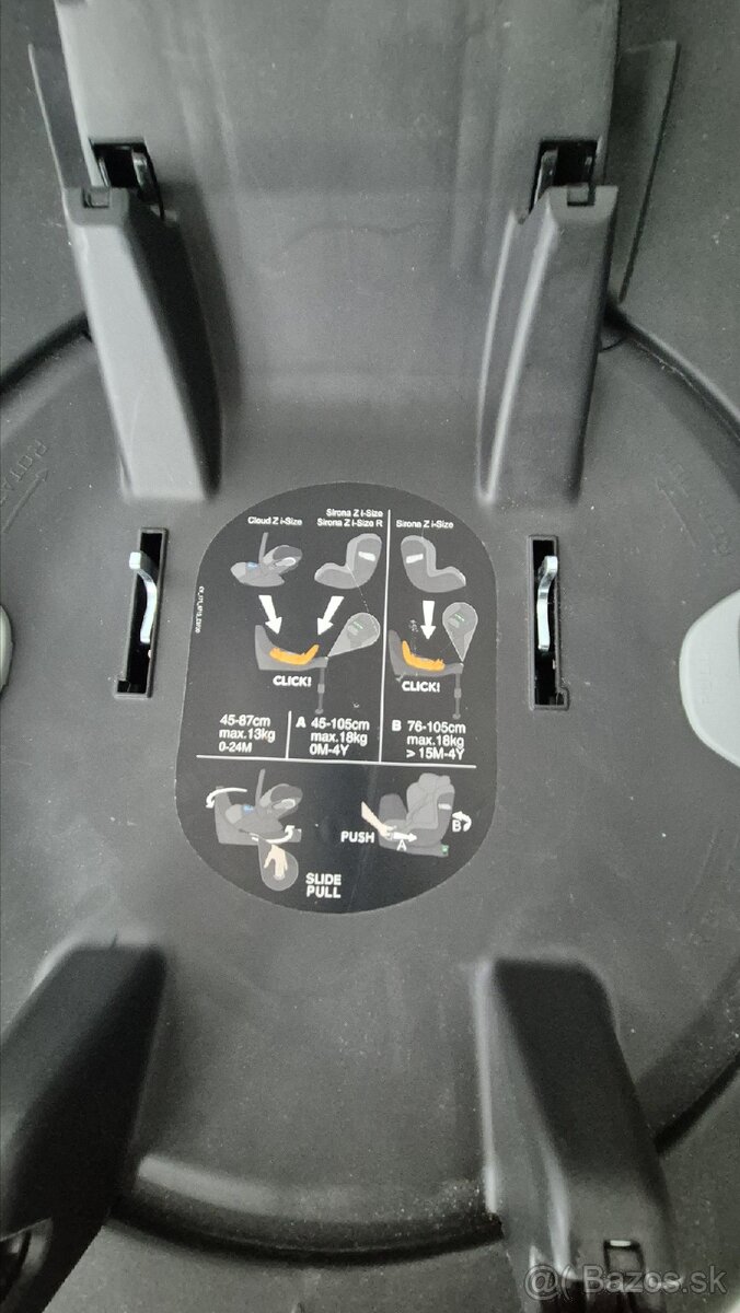Cybex autosedacka vajicko + isofix otocna zakladna - 8