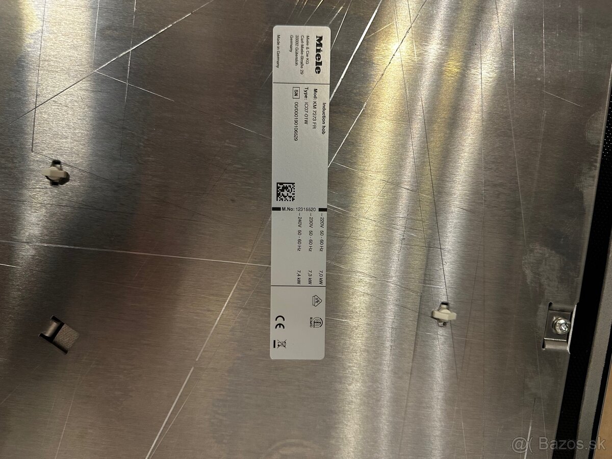 Miele indukčná doska - 8