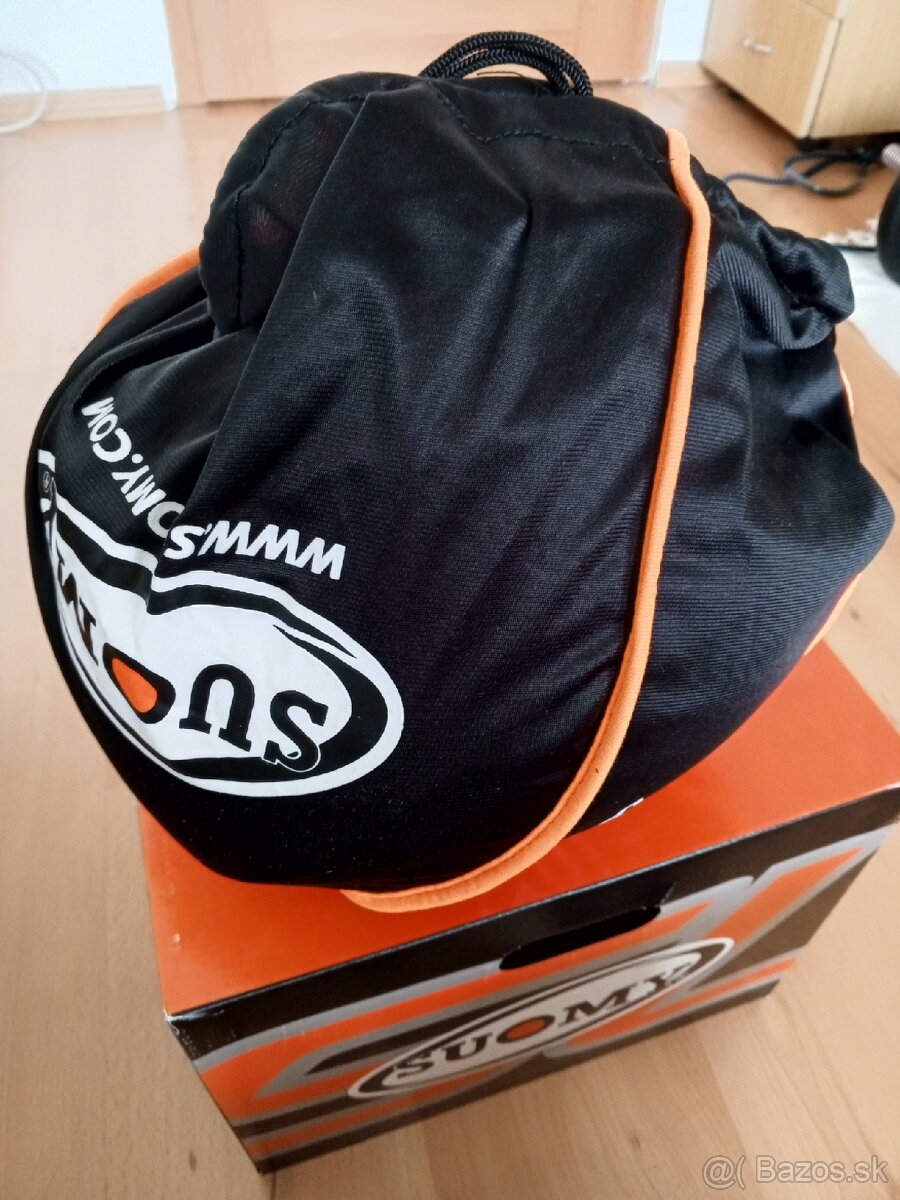 Suomy prilba Armor plain matná čierna M - 8