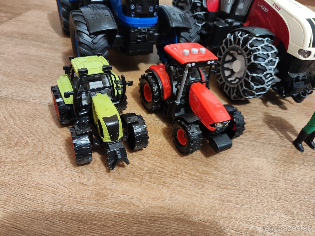 Veľká sada traktorov a doplnkov - Bruder Claas a iné - 8