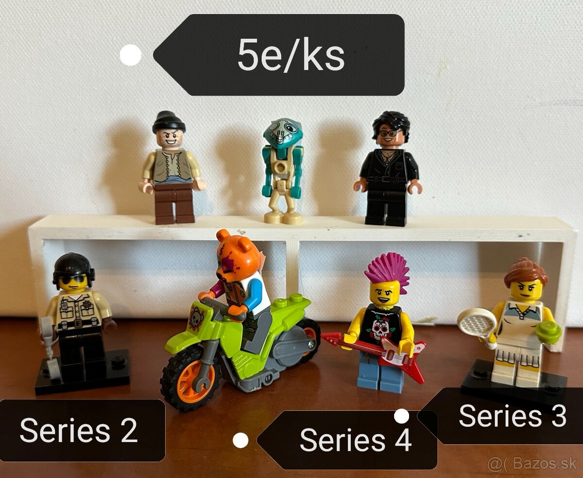 Lego minifigúrky na predaj, aj zberatelske minifigures - 8