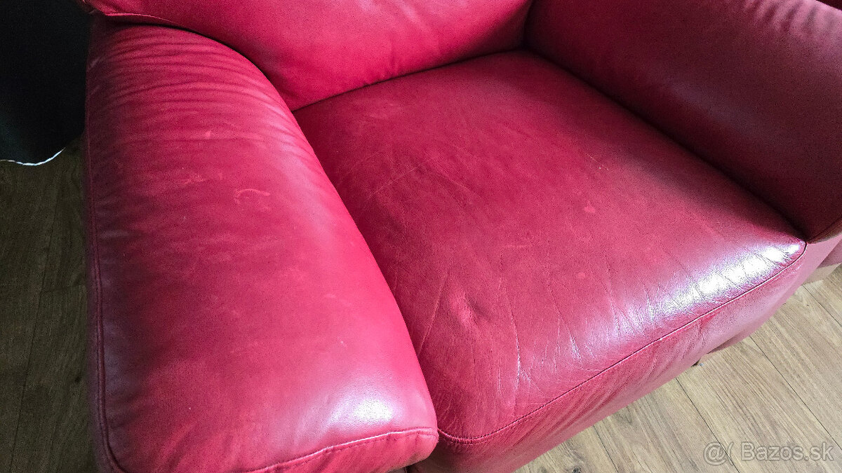 Kožená sedacia súprava - 8