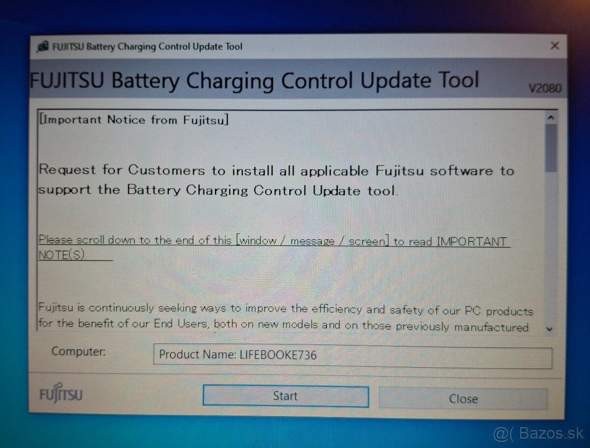 Fujitsu LifeBook E736 + taska a mys - 8