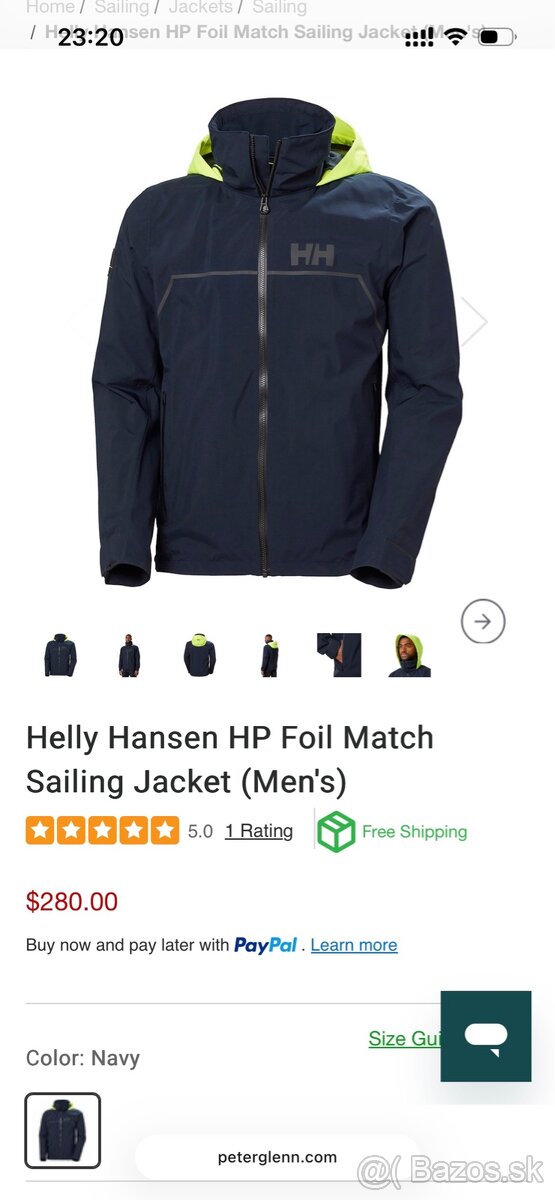 Predám bundu Helly Hansen HH - 8