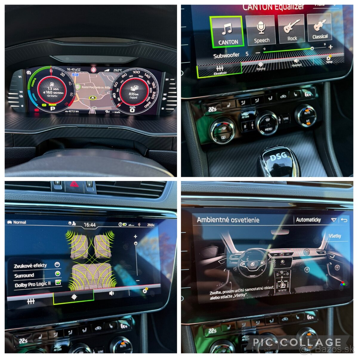 Škoda Superb IV Combi Sportline–360 kamera,panoráma,webasto - 8