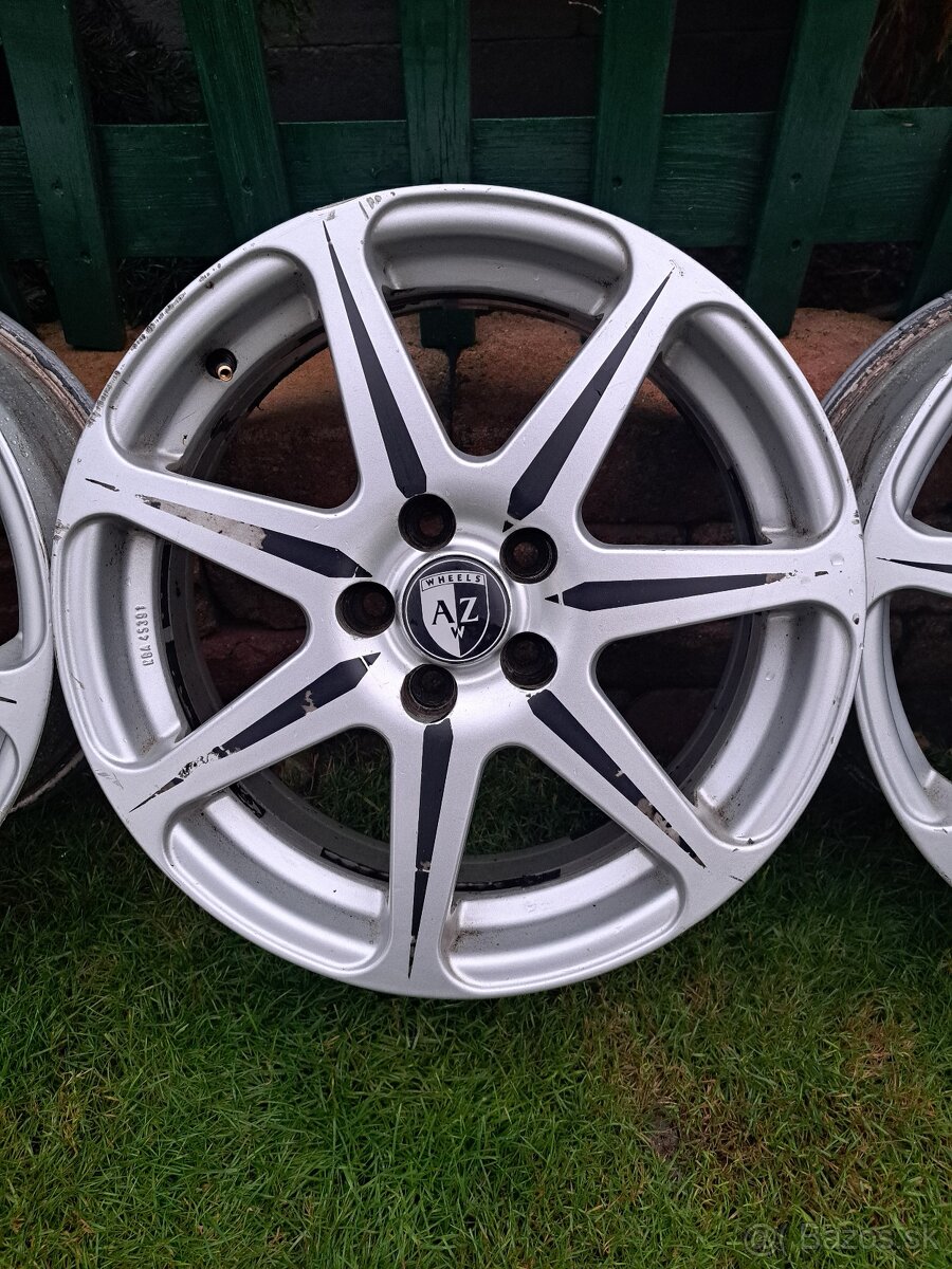 Hliníkové disky 5x100 R16 / škoda,seat,VW,audi... - 8