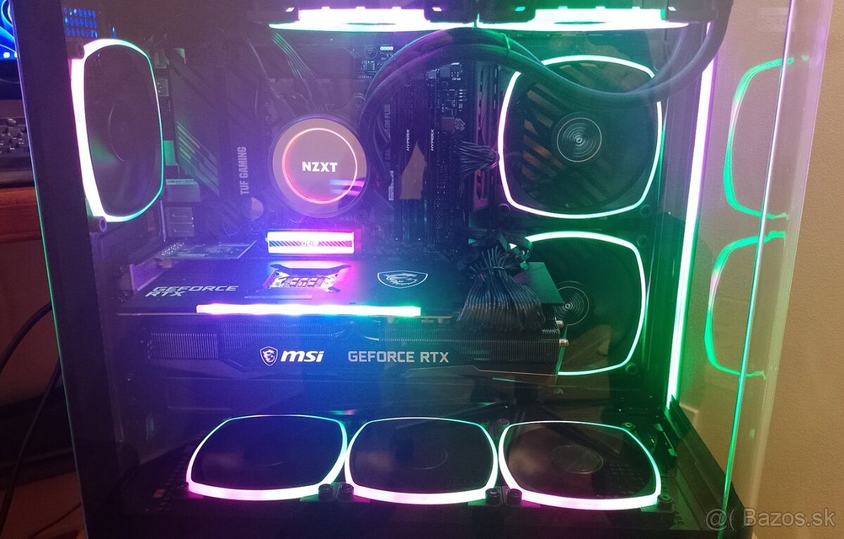 Herný výkonný PC–RTX 3080 10GB+Ryzen 9 + RAM 64GB +1,5TB - 8