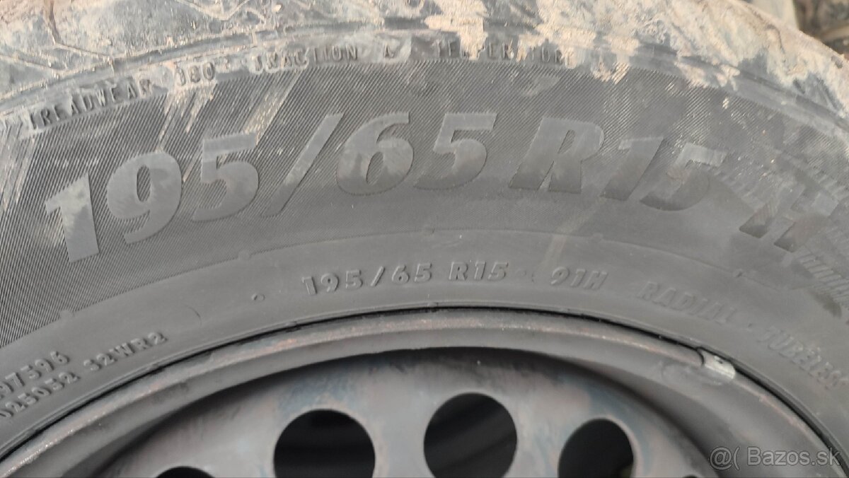 Disky Opel 5x105 r15 letné pneumatiky 195/65 r15 - 8