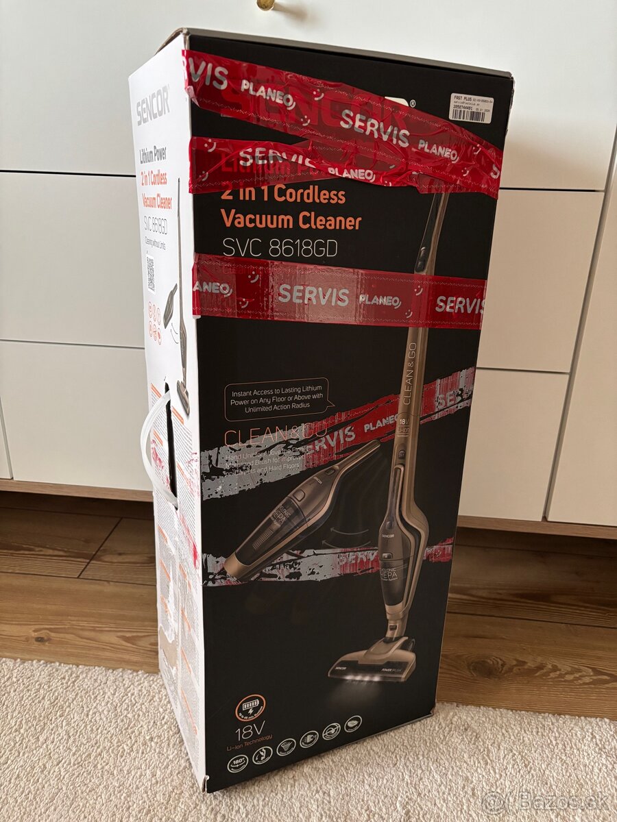 Tycovy vysavac SENCOR - 8