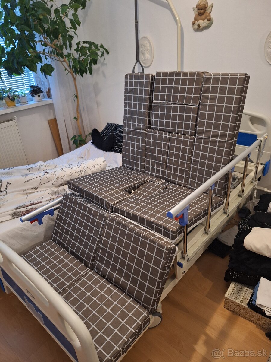 Elektrická polohovateľná zdravotná posteľ. - 8