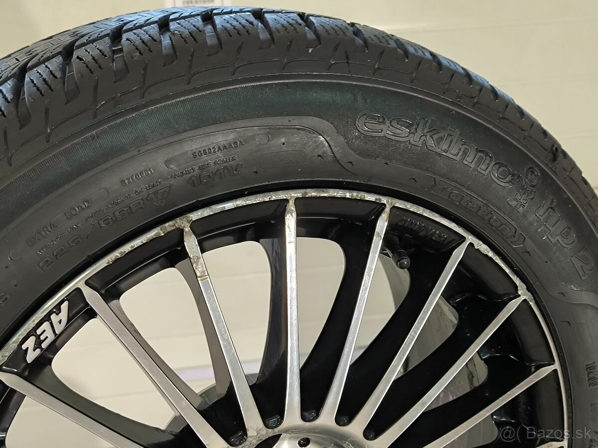 BMW AEZ DISKY R17 + PNEUMATIKY 225/55 - 8