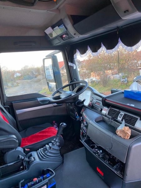 6x6 MAN hák+HR Palfinger kontejener s jeřábem - 8