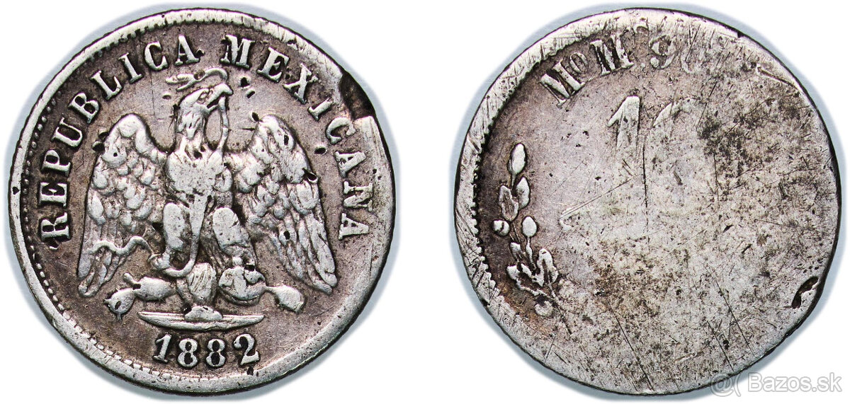 Predám staré mince - Mexiko - 8