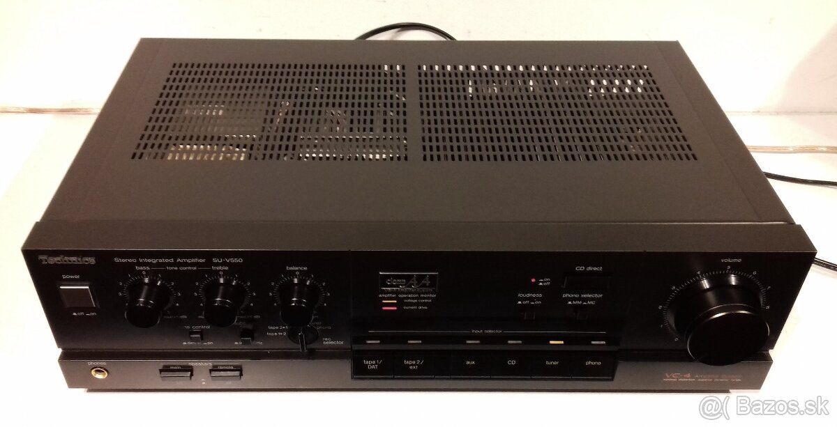 ClassAA 520W zosilnovac TECHNICS SU-V550, JAPAN, AZ65, AZ58 - 8